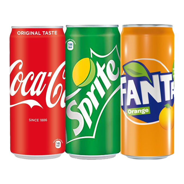 Coke/Sprite/Fanta